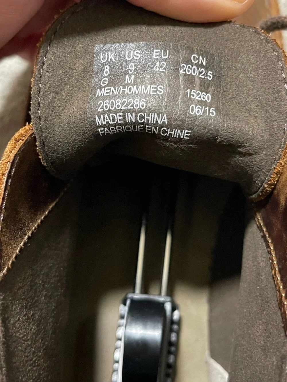 CLARKS Chukka Leather Mens Dessert Boots